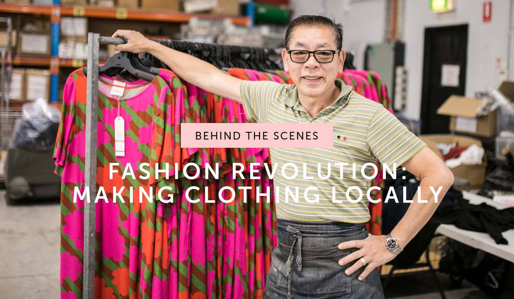 BEHIND THE SCENES: Supporting the local economy through Australian-made clothing