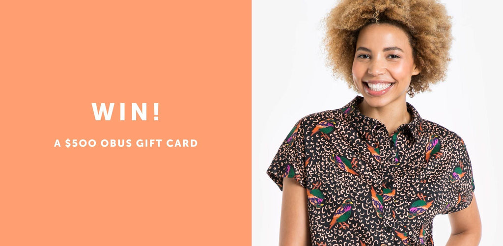 GIVEAWAY: Shop to WIN a $500 Obus gift card!