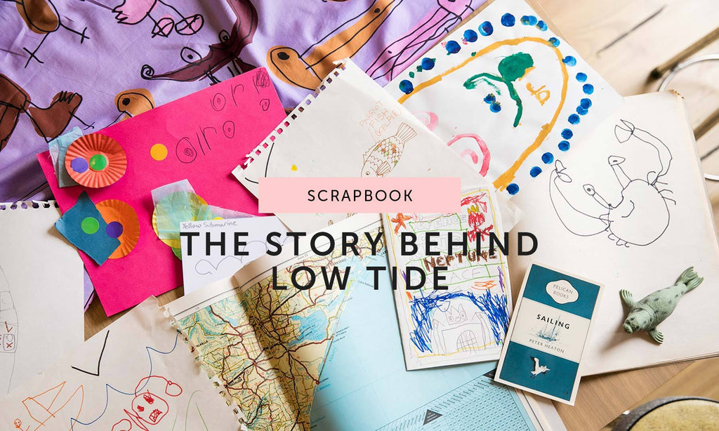 SCRAPBOOK: Our ocean-inspired LOW TIDE print