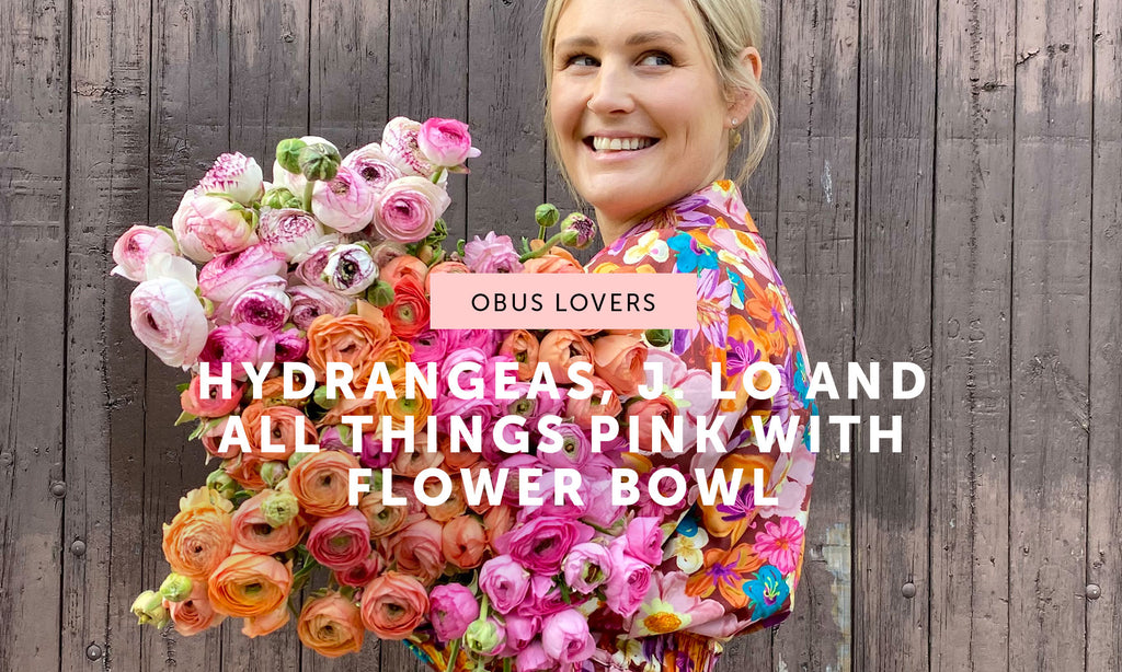 Hydrangeas, J.Lo and all things pink with Flower Bowl.