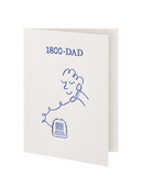 1800-DAD Greeting Card - Obus Online