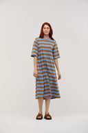 Traveller Stripe Midi Dress