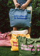 Less Plastic Is Fantastic Tote