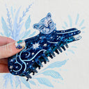 Starry Leopard Hair Claw