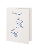1800-DAD Greeting Card