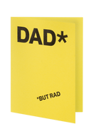 Dad, but Rad Greeting Card