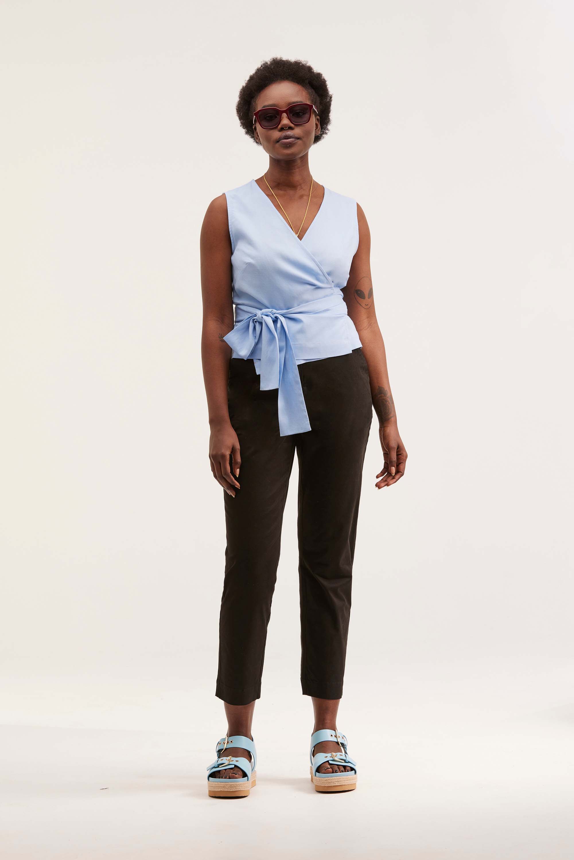 Perseverance Wrap Top Obus Online