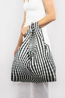 Distorted Gingham Reusable Bag