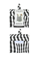 Distorted Gingham Reusable Bag