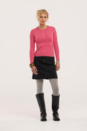 Traveller Waffle Henley Top