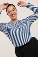 Traveller Waffle Henley Top