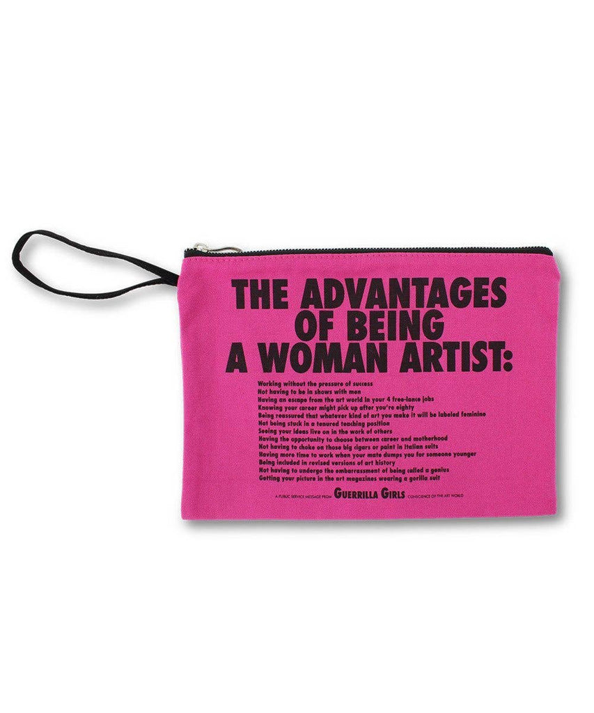 Advantages of Being a Woman Artist Clutch x Guerrilla Girls - Obus Online