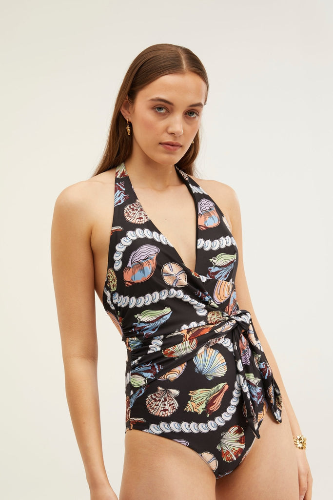 Al Mare Wrap One Piece - Obus Online