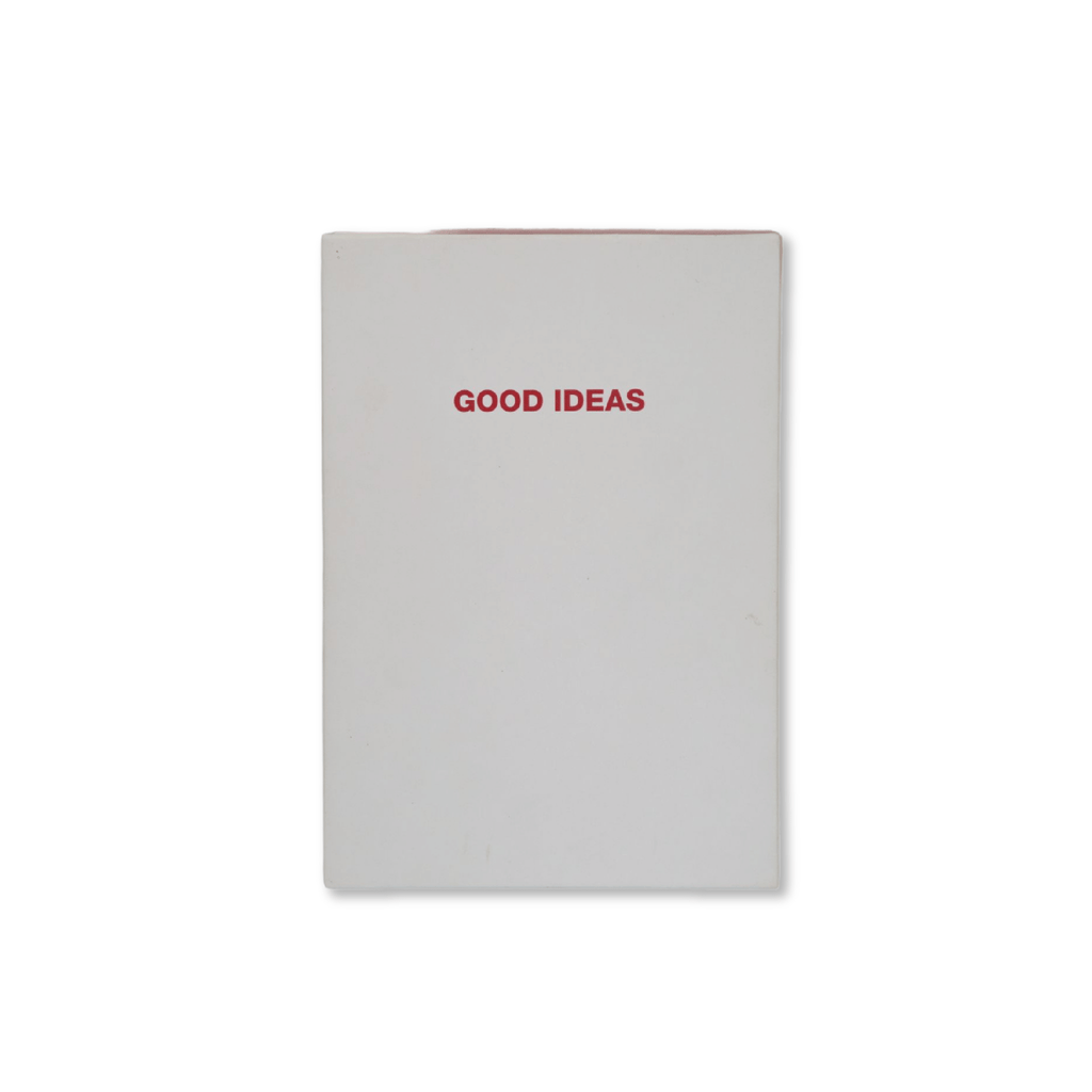 Bad Ideas / Good Ideas Notebook x Marina Abramovic - Obus Online