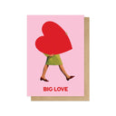Big Love Greetings Card - Obus Online