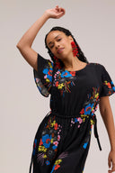 Midnight Posy Dress