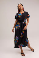 Midnight Posy Dress