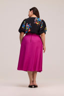 Midnight Posy Blouse