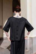 Perseverance Button Back Top