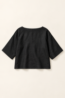 Perseverance Button Back Top