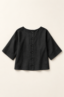 Perseverance Button Back Top