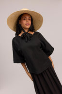 Perseverance Button Back Top
