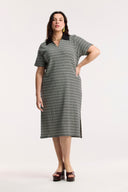 Traveller Rib Polo Dress