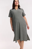 Traveller Rib Polo Dress