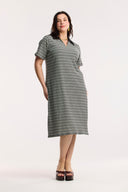 Traveller Rib Polo Dress