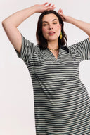 Traveller Rib Polo Dress