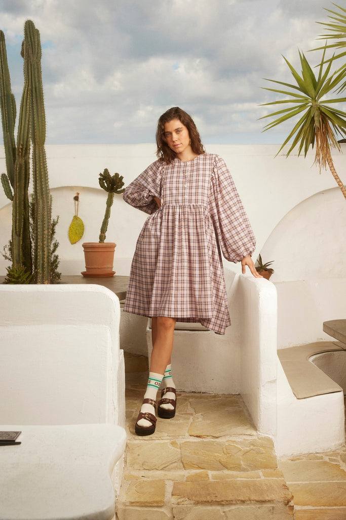 Calabria Smock Dress - Obus Online