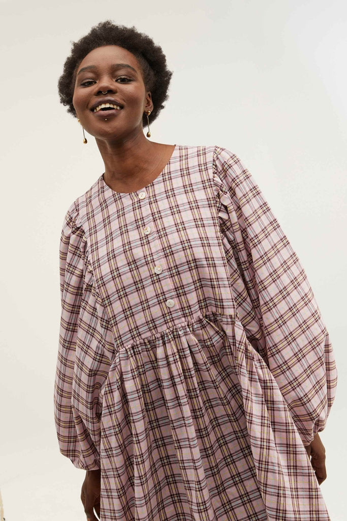 Calabria Smock Dress - Obus Online
