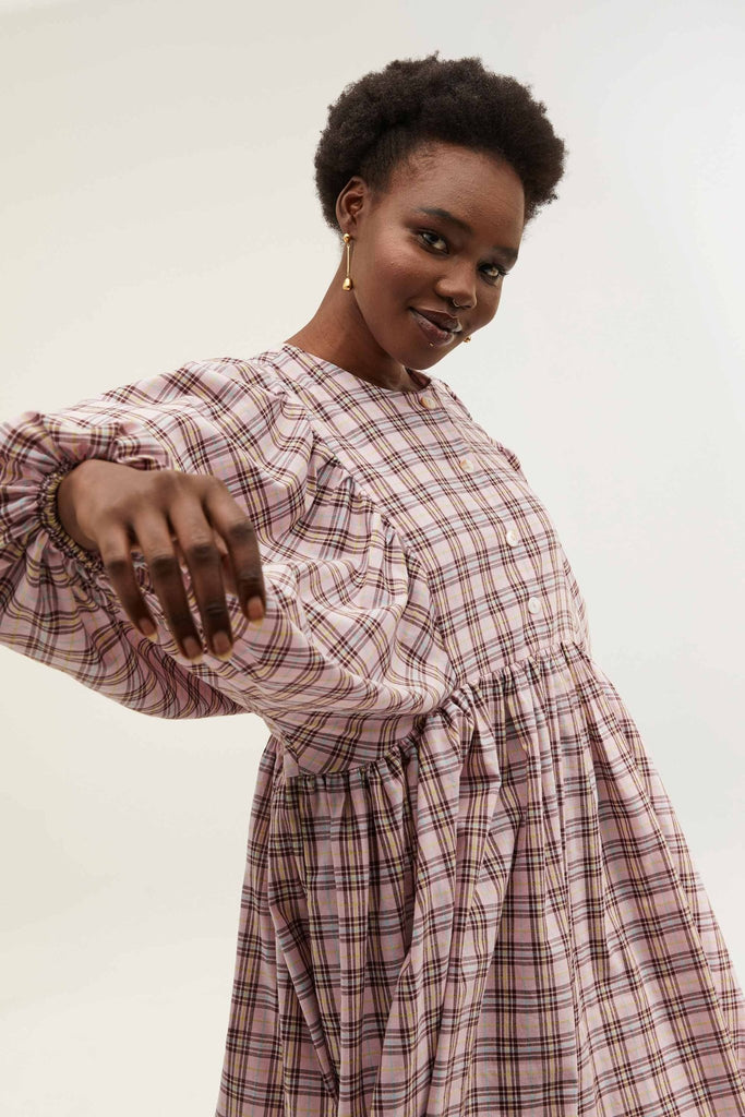 Calabria Smock Dress - Obus Online