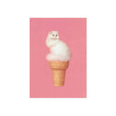 Cat Ice Cream Postcard - Obus Online