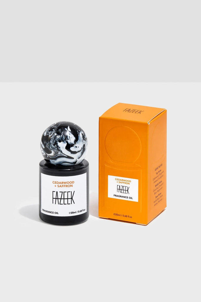 Cedarwood and Saffron Fragrance Oil - Obus Online