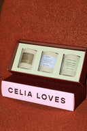 Celia Loves Soirée Trio Candle Set - Obus Online