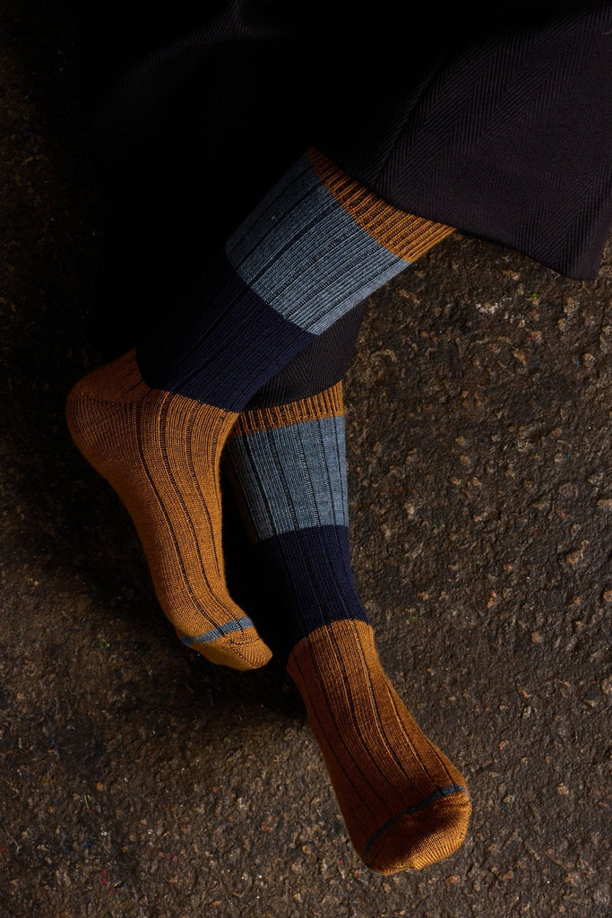 Chunky Rib Merino Sock - Obus Online