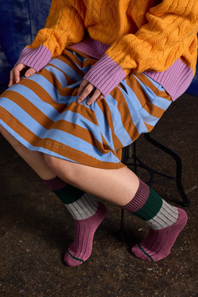 Chunky Rib Merino Sock - Obus Online