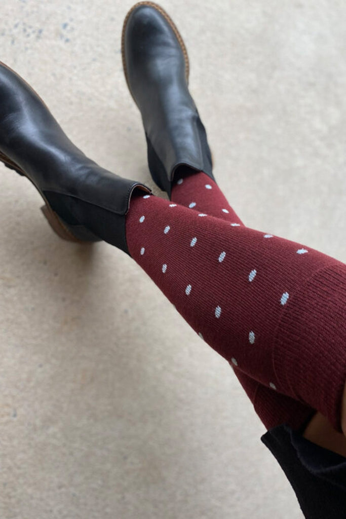 Dotty Merino Wool Sock - Obus Online