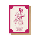 Emotionally Attached Greetings Card - Obus Online
