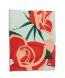 Red Rose Linen Tea Towel x Alex Katz