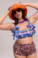 Daydream Garden Boy-Leg Swim Short