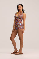 Daydream Garden Boy-Leg Swim Short