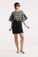 Laneway Check Blouse