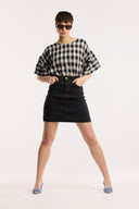 Laneway Check Blouse