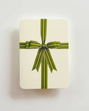 Green Bow Greeting Card - Obus Online