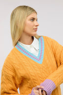 Halcyon Cable Knit Jumper - Obus Online