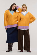 Halcyon Cable Knit Jumper - Obus Online