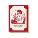 I'm Incredible Greetings Card - Obus Online