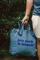 Less Plastic Is Fantastic Tote - Obus Online